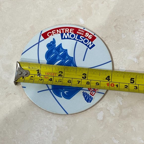 Vintage Deadstock Molson Export Montreal Canadiens Molson Centre 1996 Coaster - Picture 3 of 10